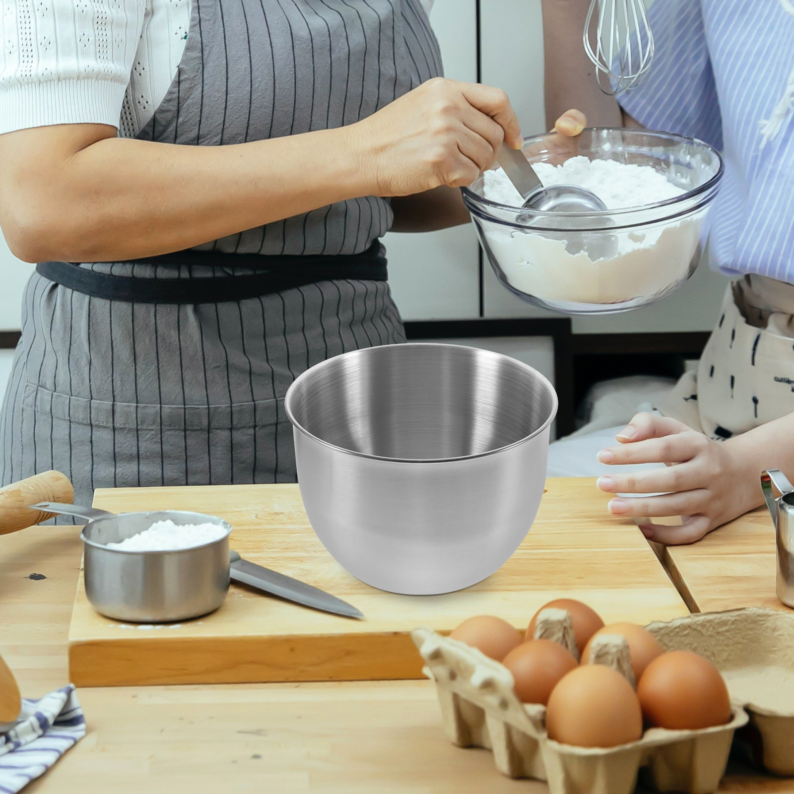 Mangkuk Pencampur Stainless St - Food Storage Meals ulasan dan harga