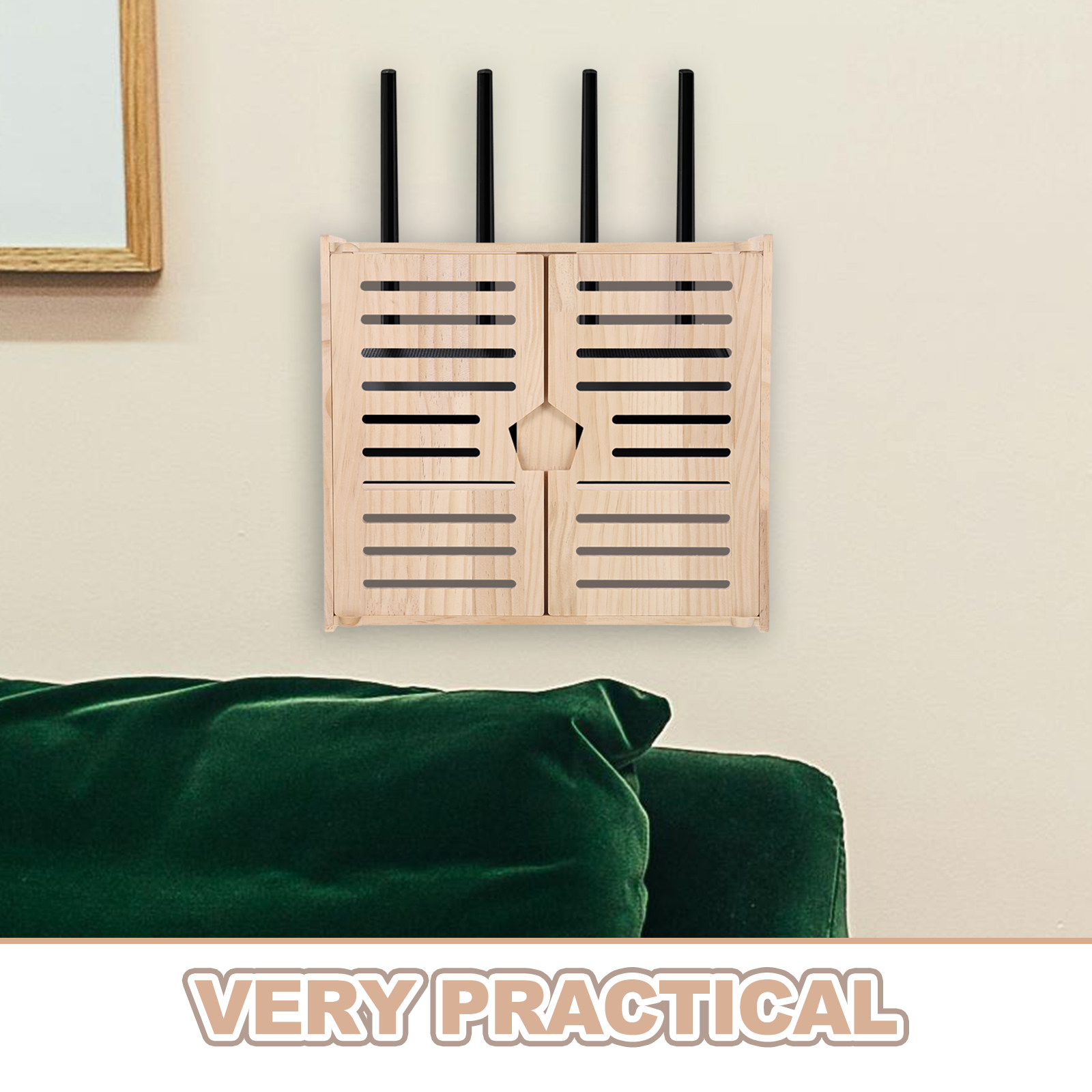 Kabinet Penyimpanan Router Kay - Food Storage And Organizer ulasan dan harga
