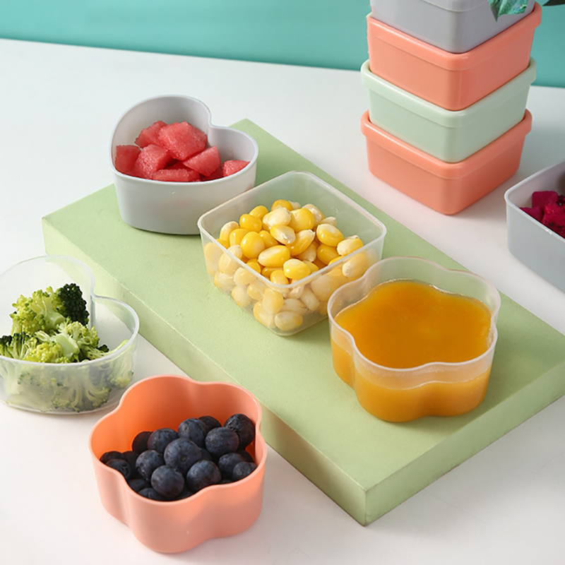 HUA HUA 8/9 Buah Botol Pencet  - Food Storage Acrylic Containers ulasan dan harga