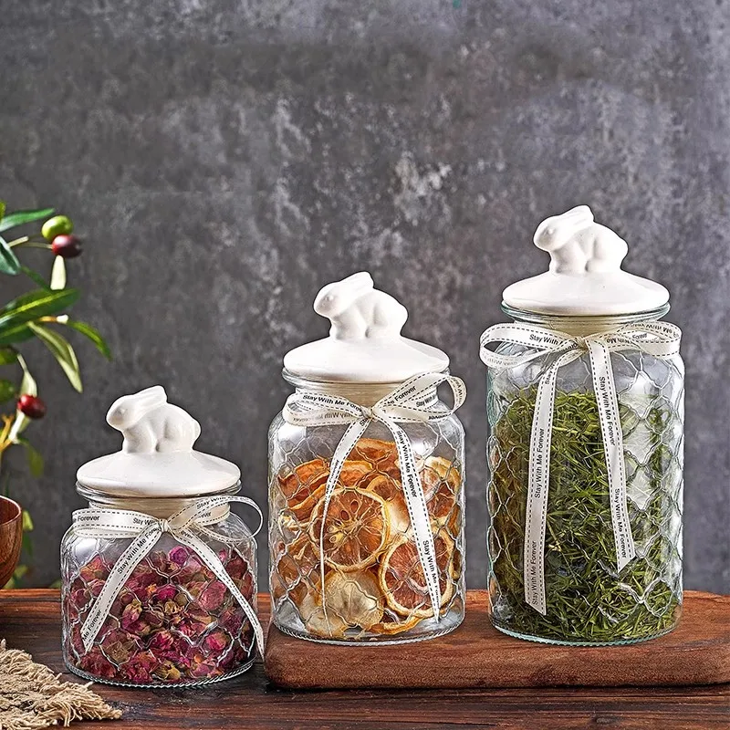 Toples Kaca Transparan Tertutu - Food Storage Acrylic Containers ulasan dan harga