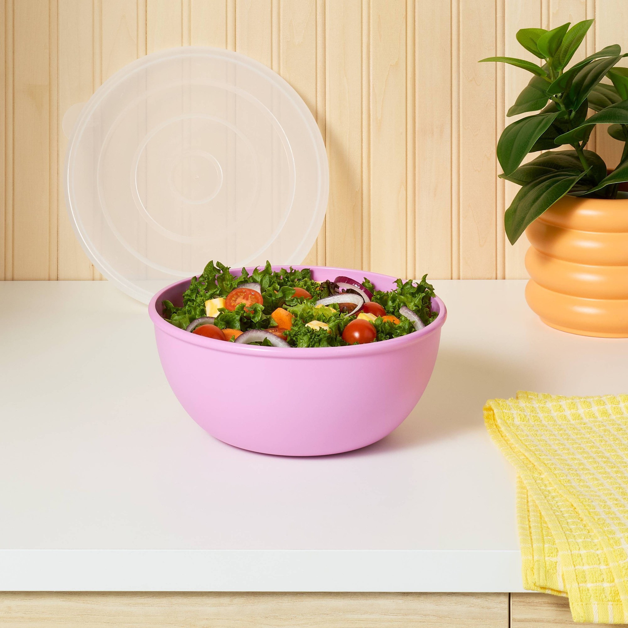 Mangkuk Merah Muda Dengan Tutu - Food Storage Meals ulasan dan harga
